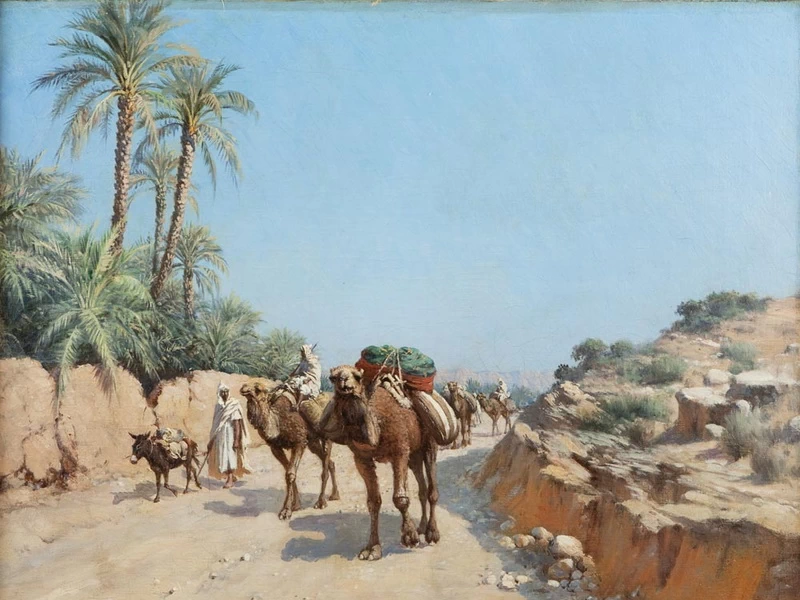 1845-Jean-Baptiste Paul Lazerges - Carovana (1901)